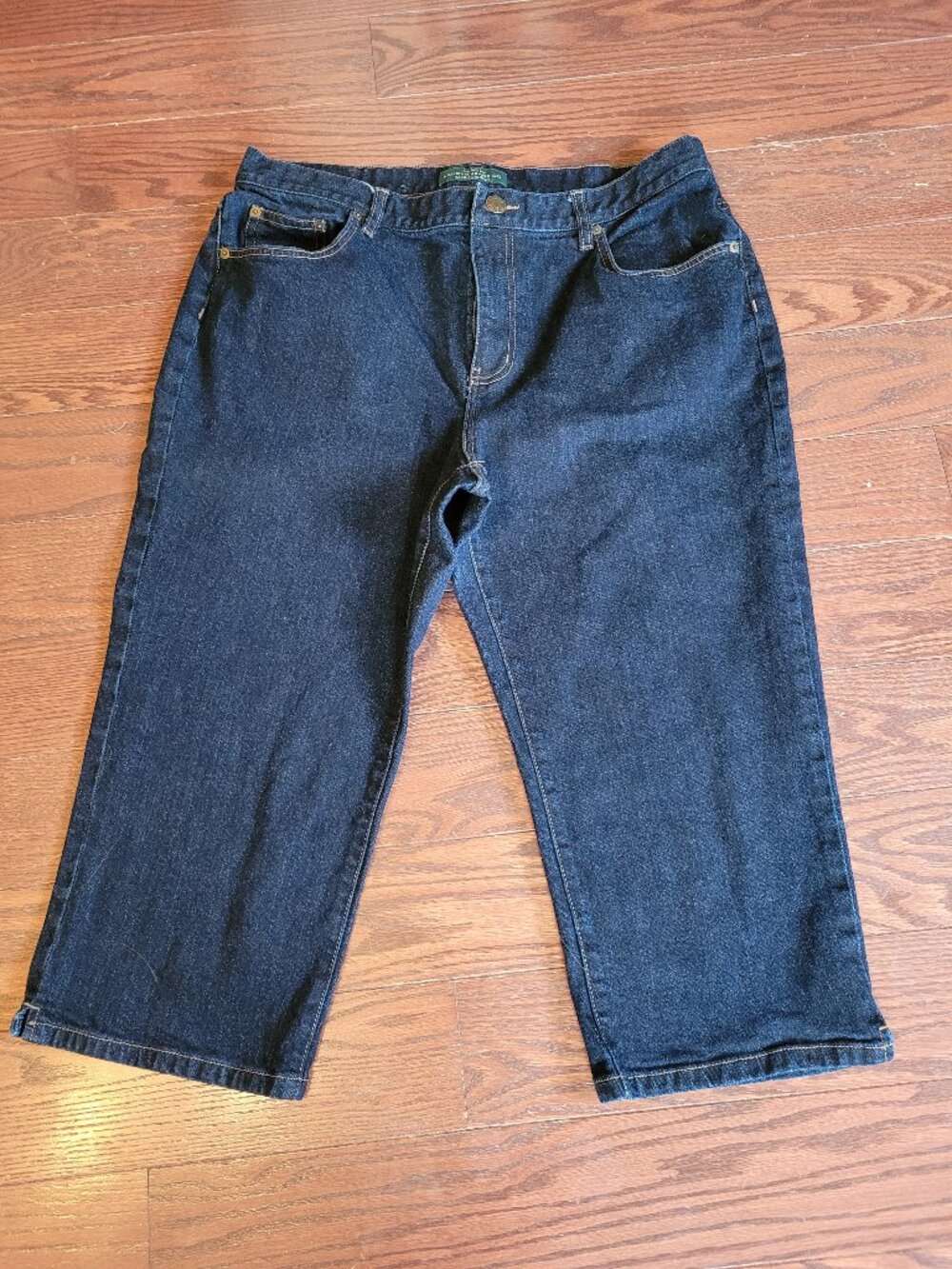 LRL Ralph Lauren Jeans Co Size 14 W Blue Classic Pants Jeans
